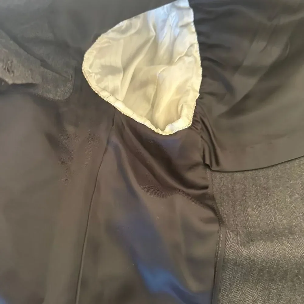 Ermenegildo Zegna‎ Jacket Italy wool cashmere 40R Gray Career Business